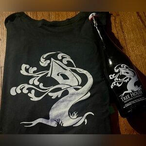 🍺Men’s Tree House Brewing T-Shirt w/ EMPTY Growler (Monson,MA)